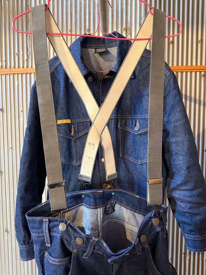 PRISON BLUES ジャケット xs パンツ　w34×L32