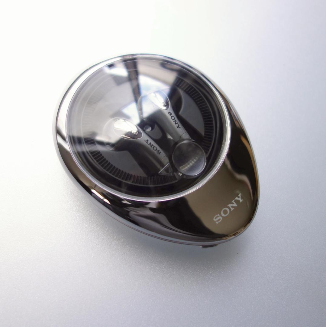 【音出し確認品】高音質 ソニー イヤホン MDR-E575 巻き取り式ケース付き