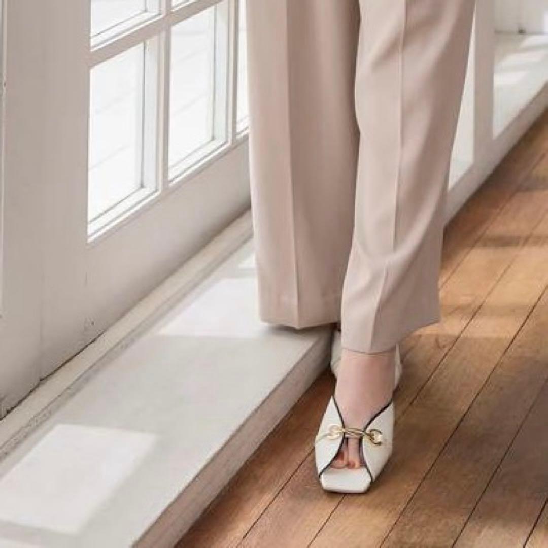 靴 Herlipto Bit Square Toe Mules