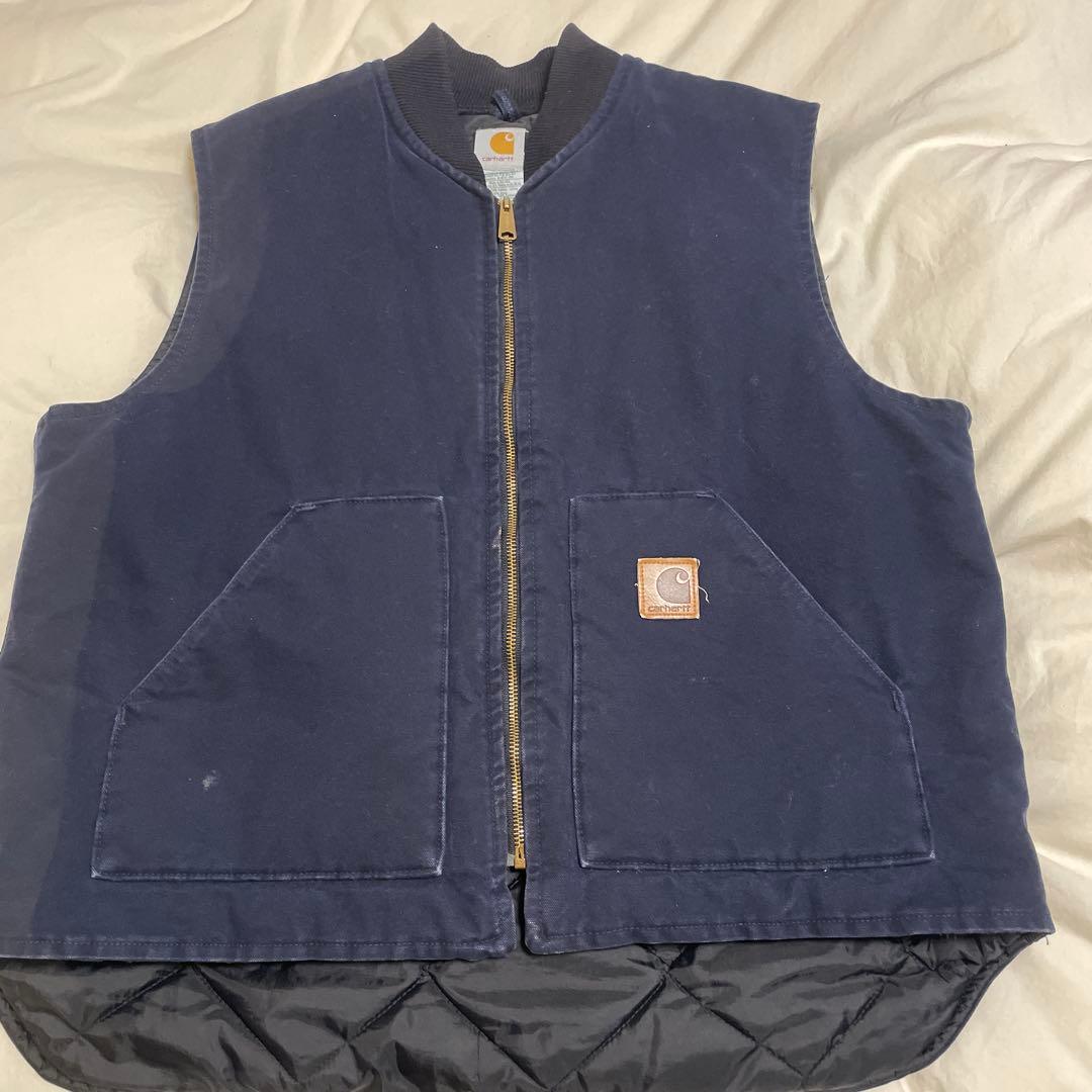 カーハート　メイドインusa ダック　ベスト　ライナー　XL
