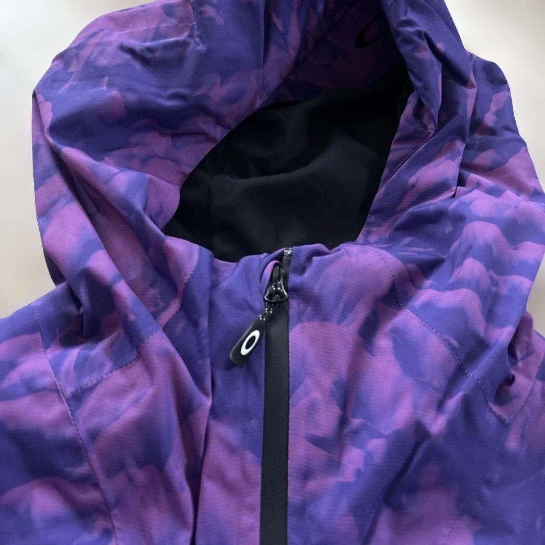 新品　オークリー　ウィメンズ　スキー　スノーボードウェア　パープル　XL