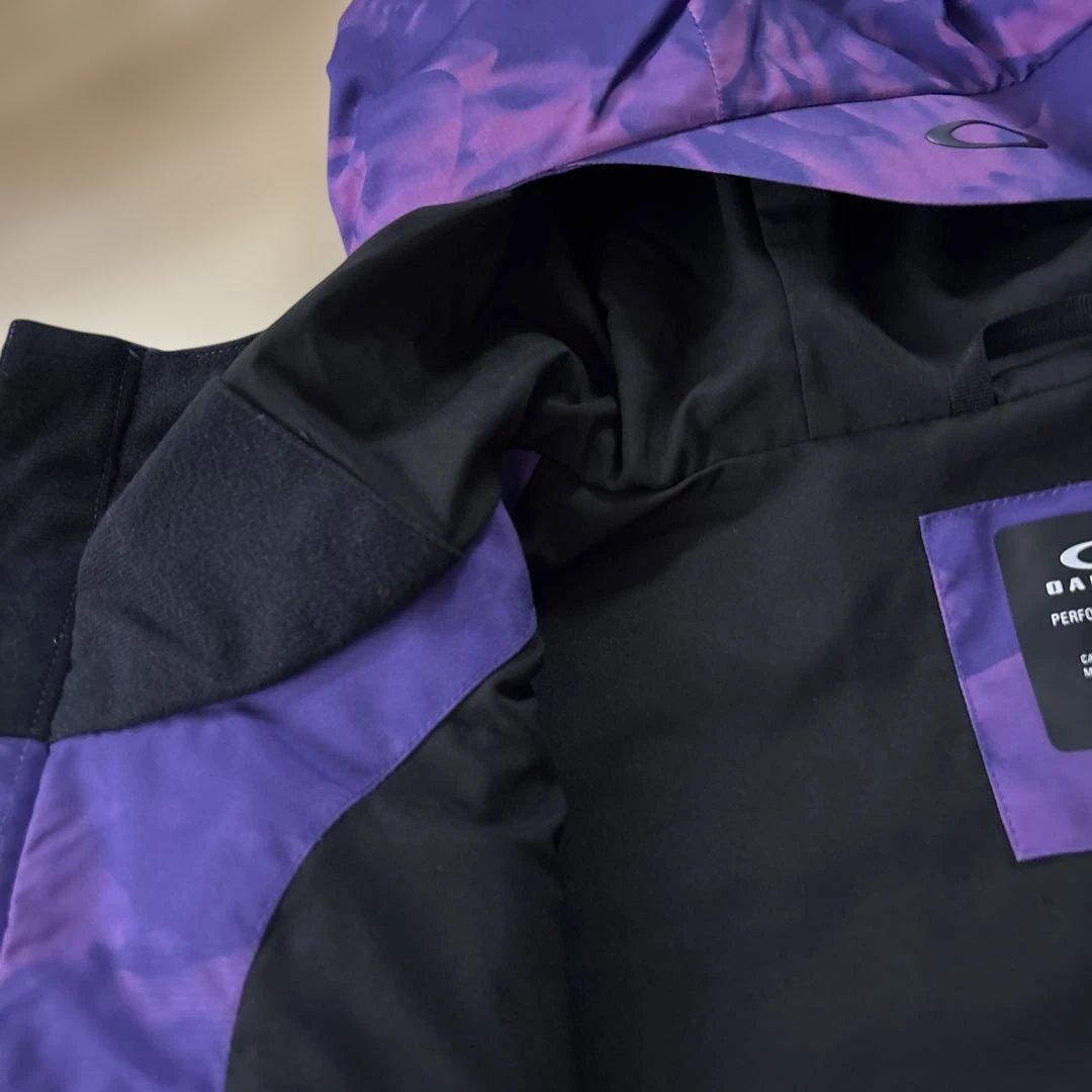 新品　オークリー　ウィメンズ　スキー　スノーボードウェア　パープル　XL