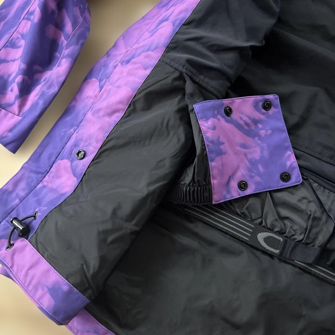 新品　オークリー　ウィメンズ　スキー　スノーボードウェア　パープル　XL