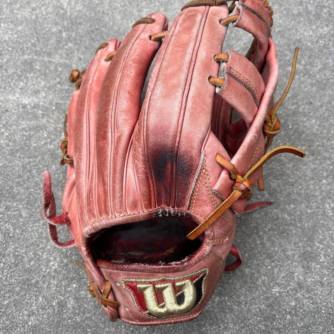 Wilson 硬式グローブ ピンク Since 2014 内野用　高校野球