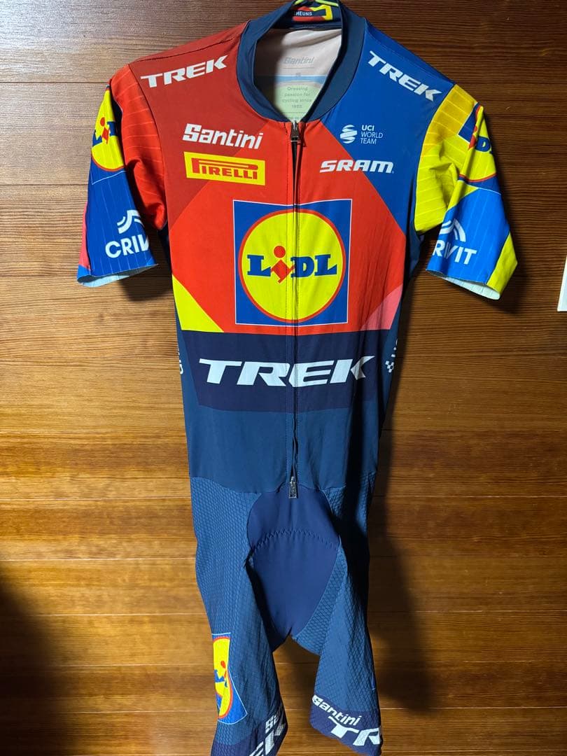 TREKサイクルジャージ　シューズカバー選手支給品