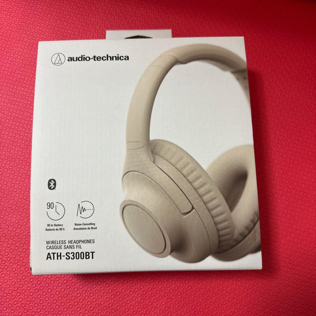 audio-technica ATH-S300BT ヘッドホン ベージュ