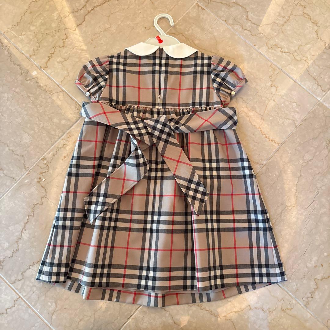 入学式　バーバリー　フォーマル　ワンピース　ジャケット　110