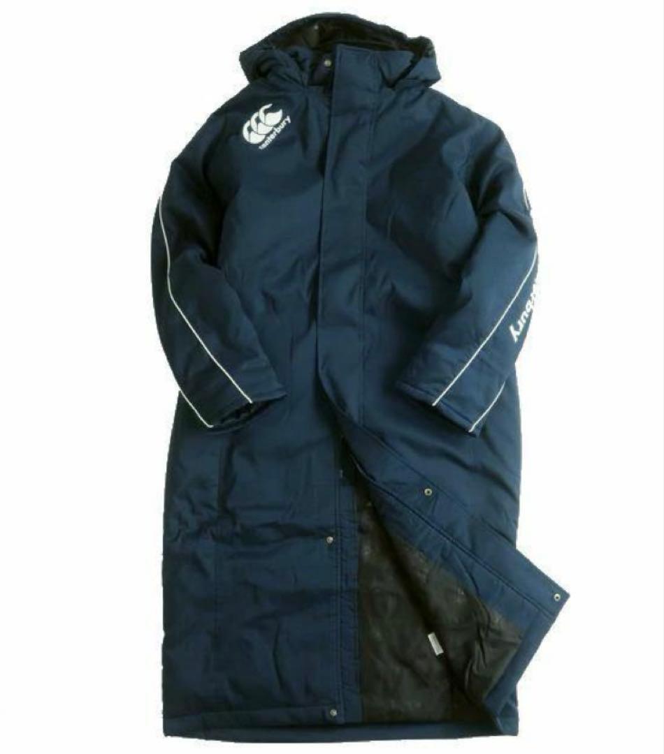 【美品】canterbury カンタベリー ベンチコート L 防寒 保温 防風