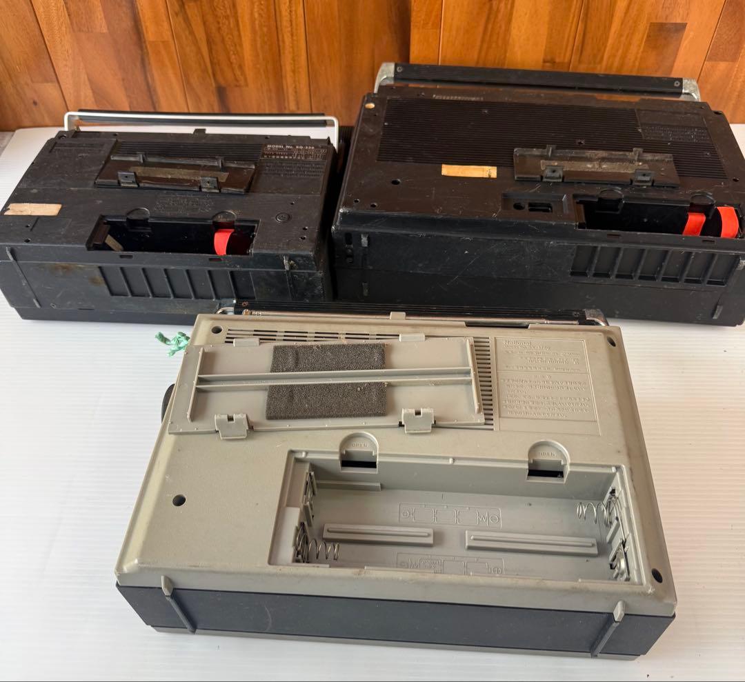 National RQ-536などまとめ3台ジャンク品(a40)