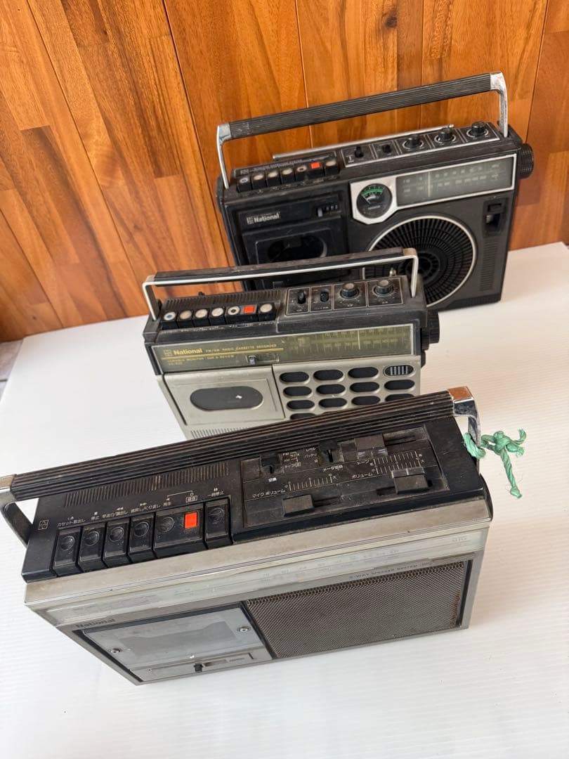 National RQ-536などまとめ3台ジャンク品(a40)