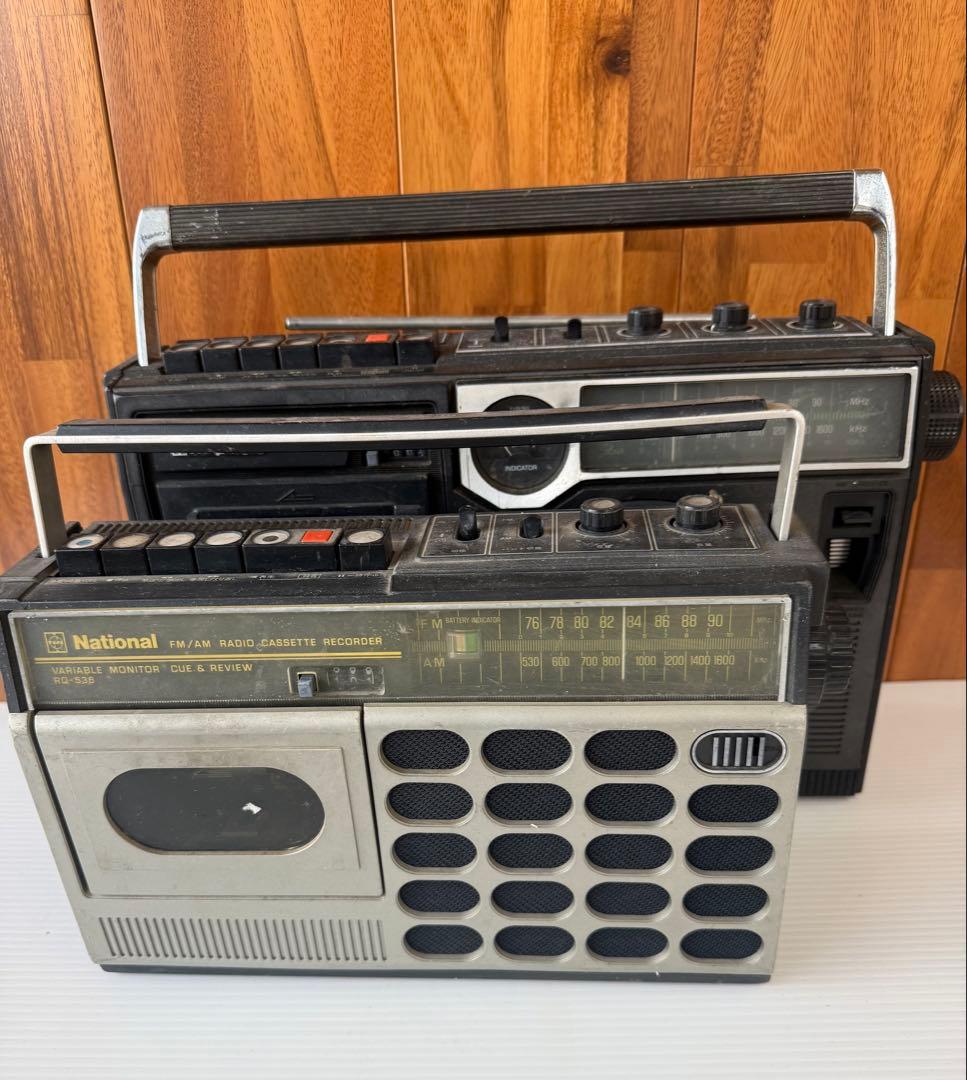 National RQ-536などまとめ3台ジャンク品(a40)