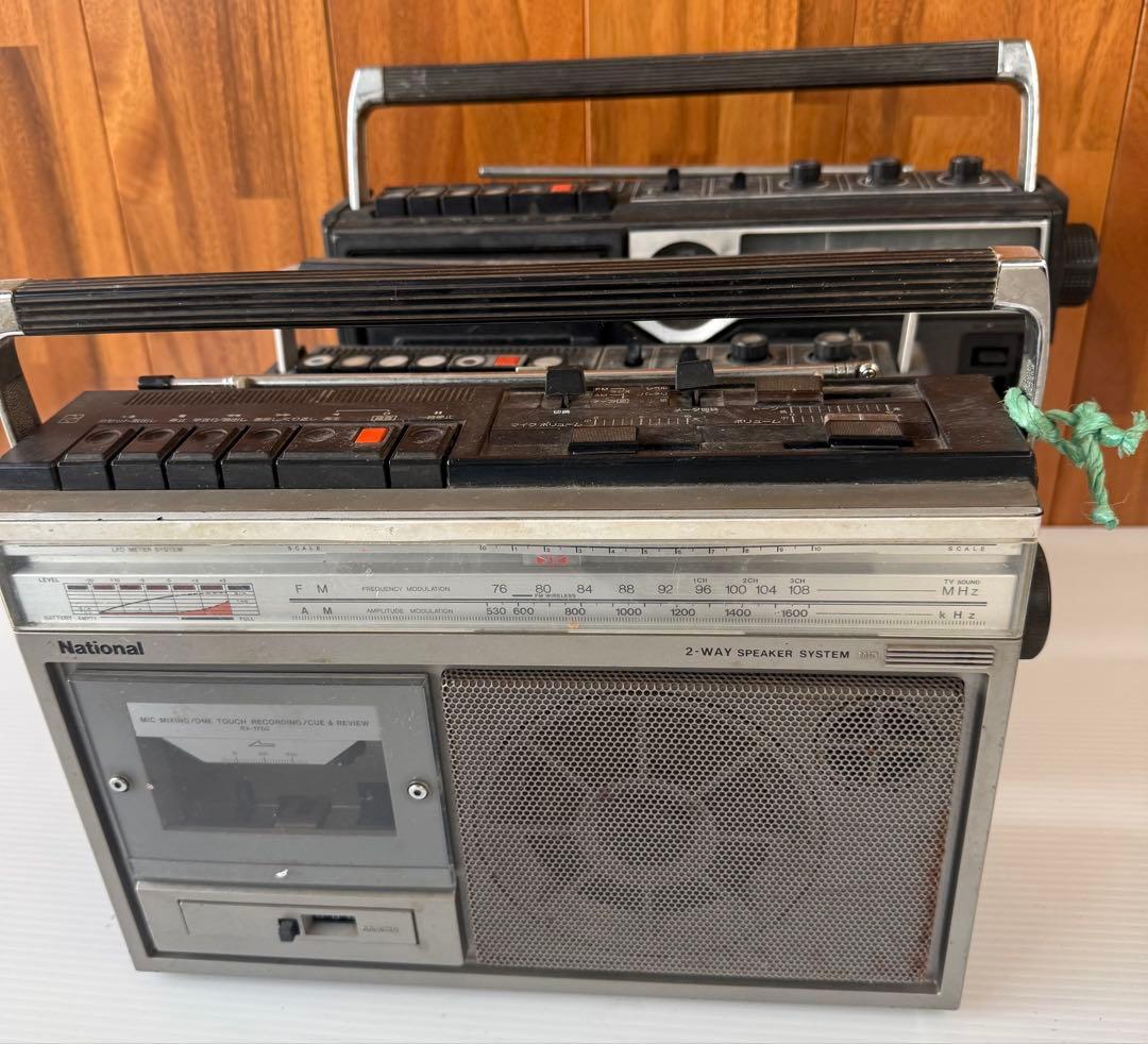 National RQ-536などまとめ3台ジャンク品(a40)