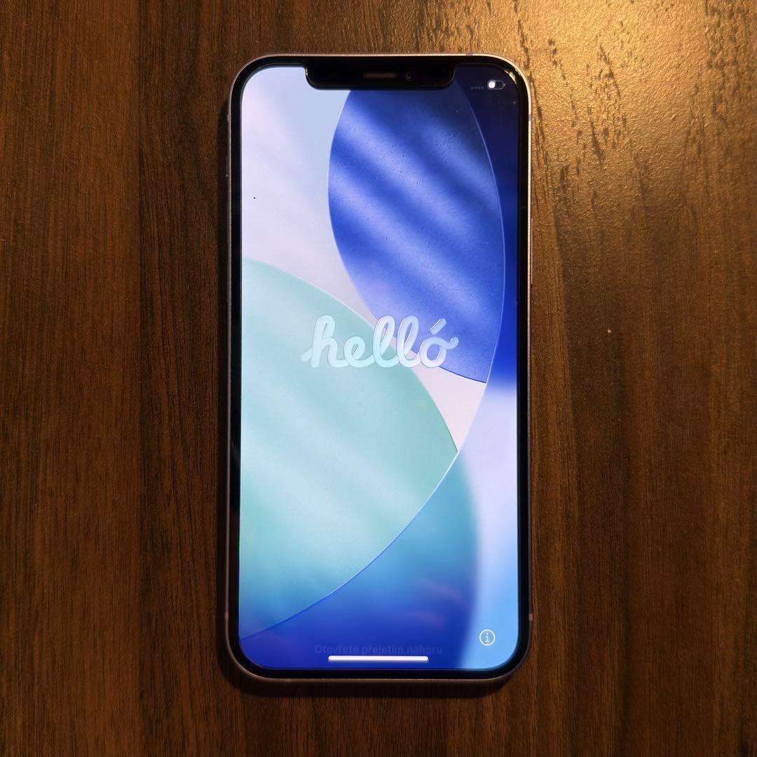 iPhone 12 128GB パープル SIMロック解除済