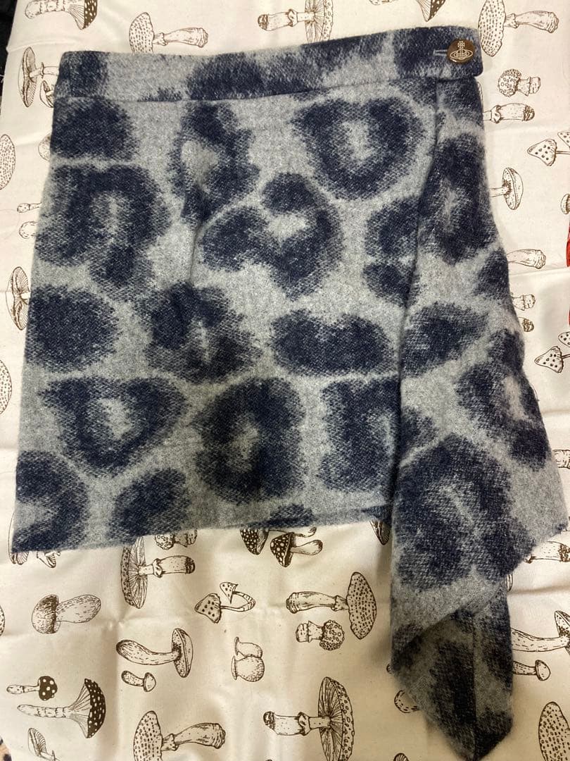 Vivienne Westwood RED LABEL レオパード柄ミニスカート