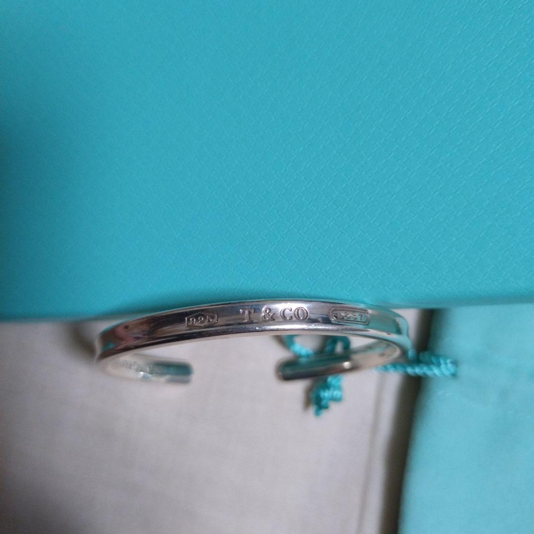 最終大値下げ！美品 ティファニー 1837™ カフ シルバーナローバングル M