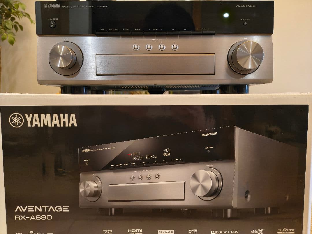 【中古美品】YAMAHAヤマハ AVレシーバー AVENTAGE RX-A880