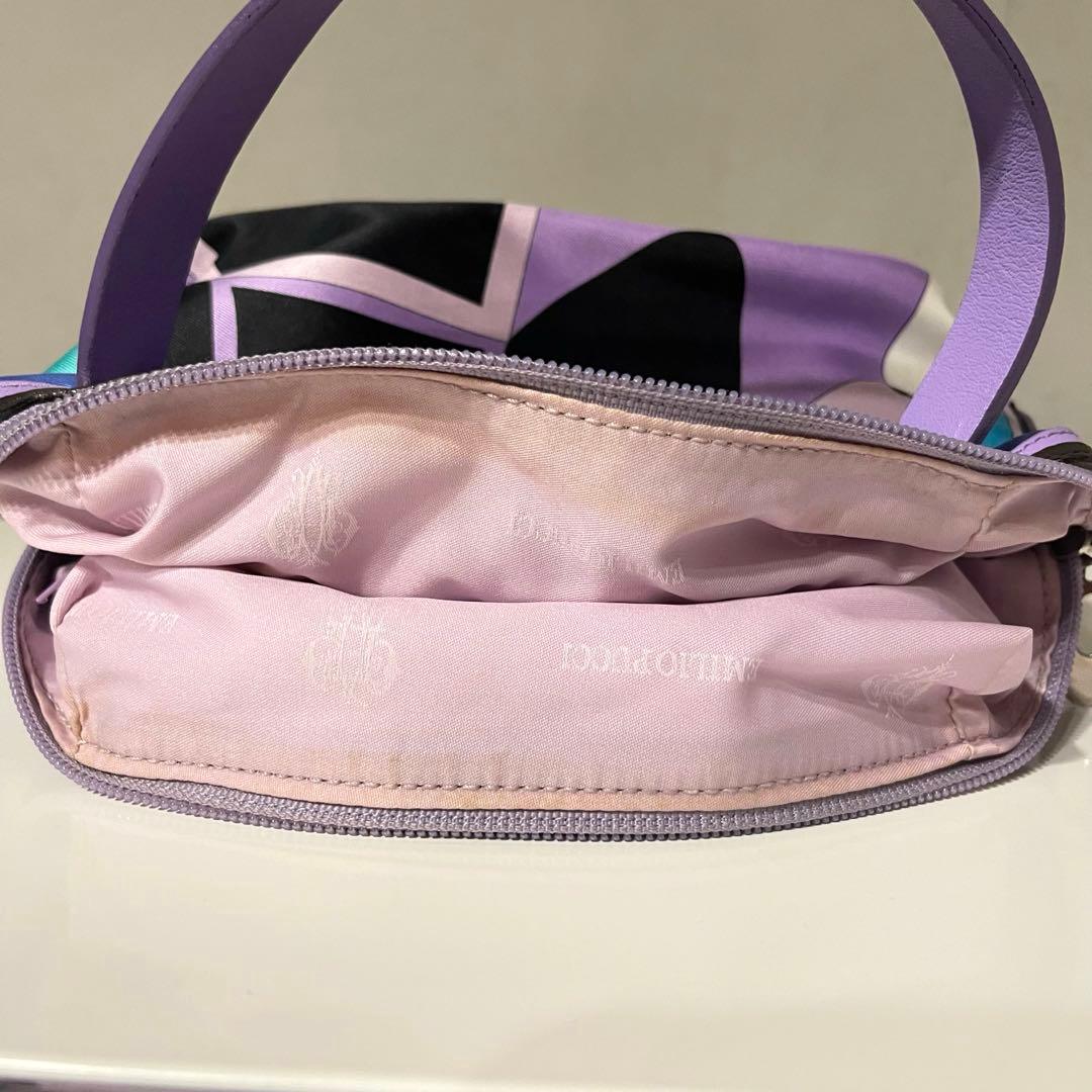 美品✨エミリオプッチ　ミニバッグ　アクセサリーポーチ　バンドバッグ　バニティ