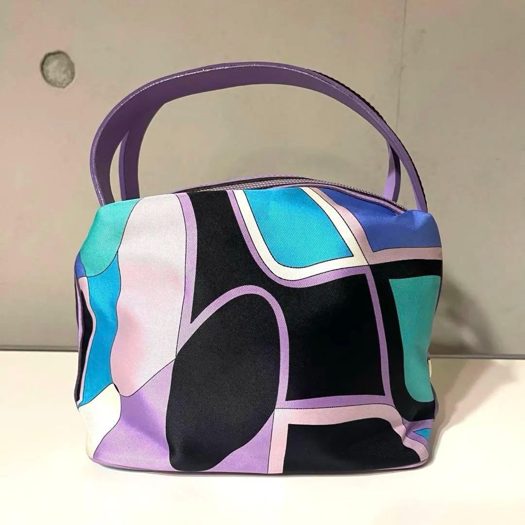 美品✨エミリオプッチ　ミニバッグ　アクセサリーポーチ　バンドバッグ　バニティ