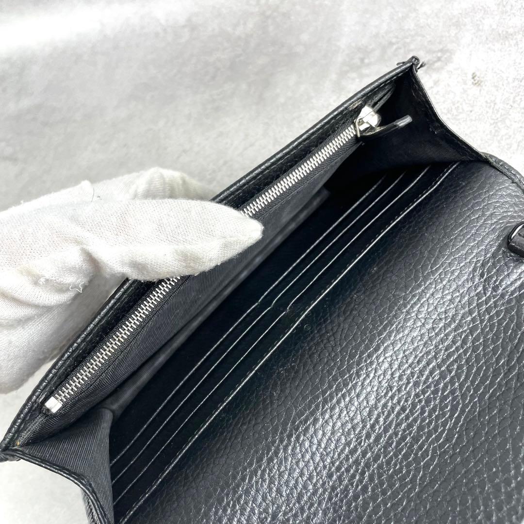 入手困難✨ GUCCI グッチ チェーンショルダー ウォレット ブラック