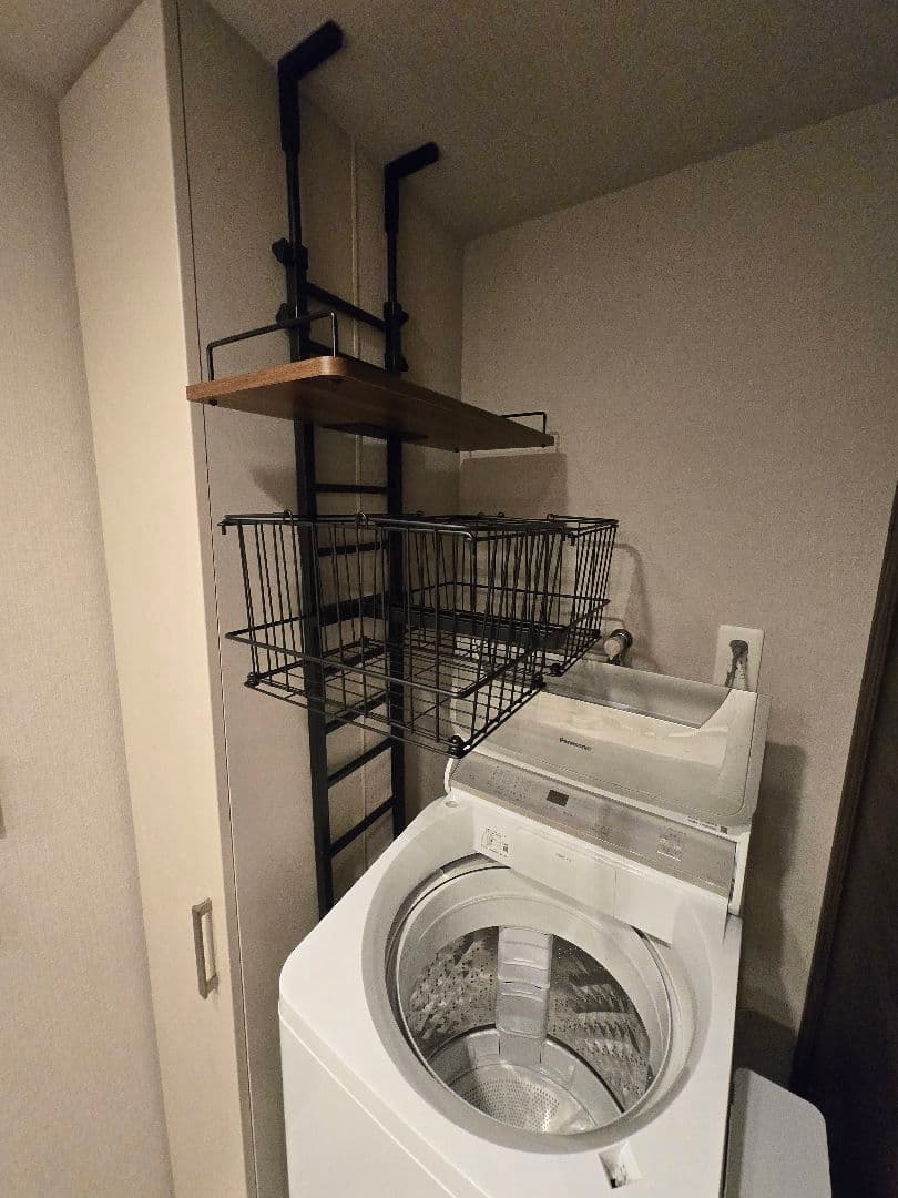 ランドリーラック 幅60cm バスケット2個付き ヤマソロ