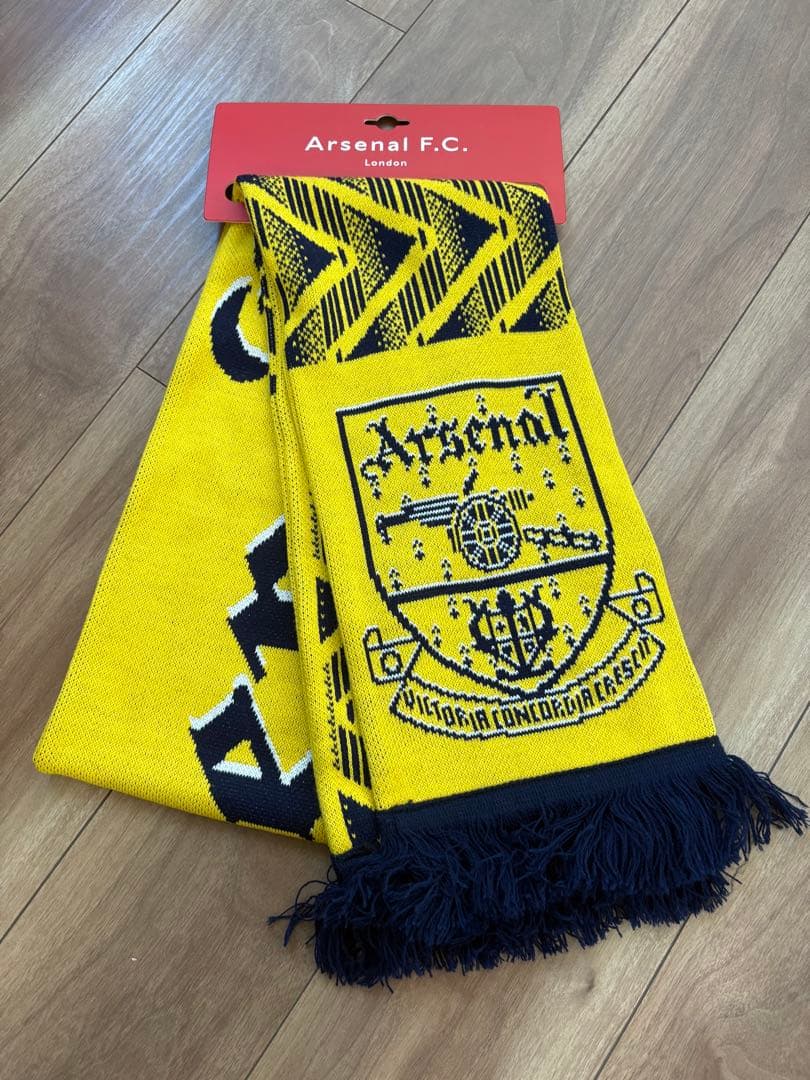 アーセナル イエロー マフラー(正規品)