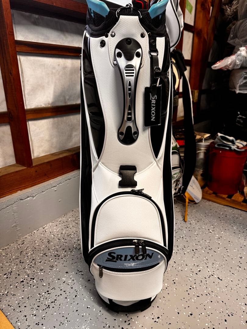 Srixon ゴルフバッグ ホワイト/ブルー
