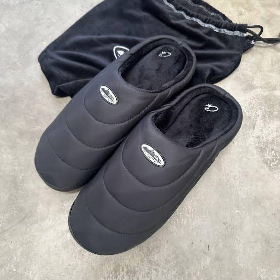 Corteiz Slide Crib Crep Preta スリッパ サンダル