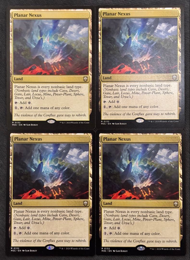 次元の結節点　4枚セット　Planar Nexus