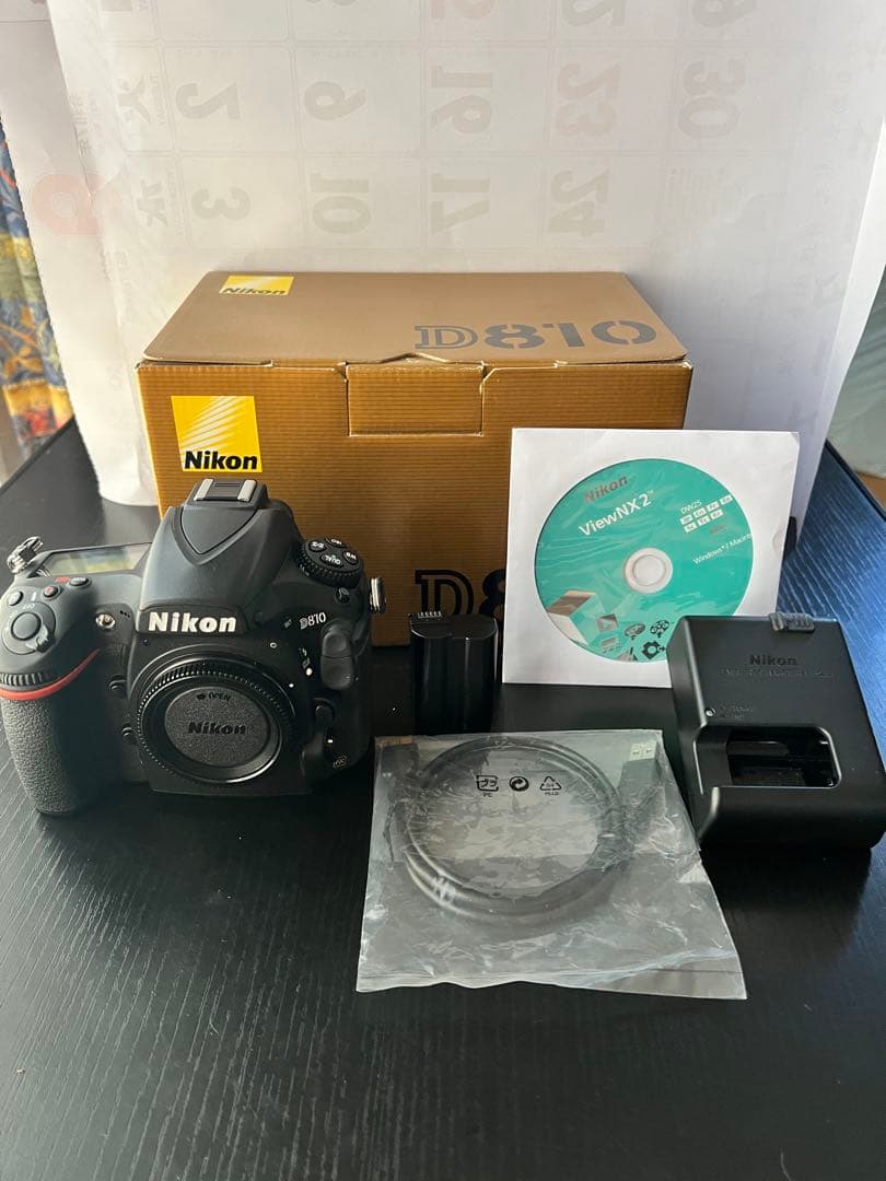 Nikon D810 ボディ美品　Gタイプ以降では不具合なし