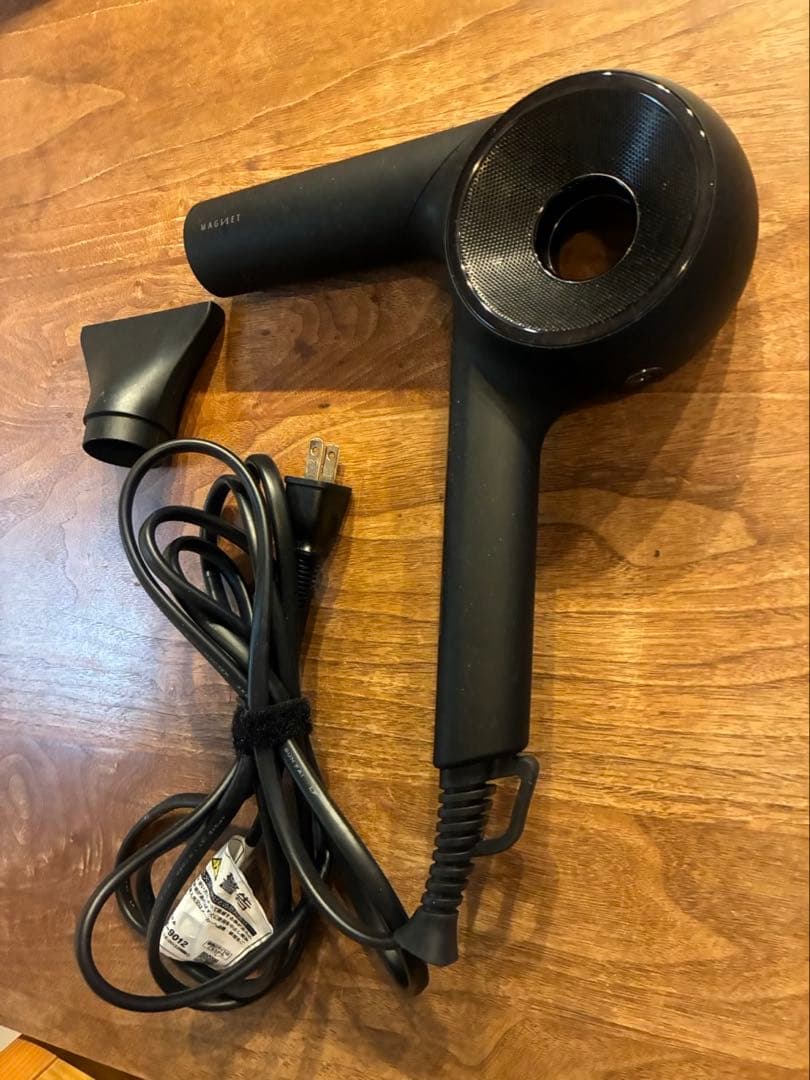 【HOLISTIC cures】 マグネットヘアプロドライヤー ゼロ＋　ブラック