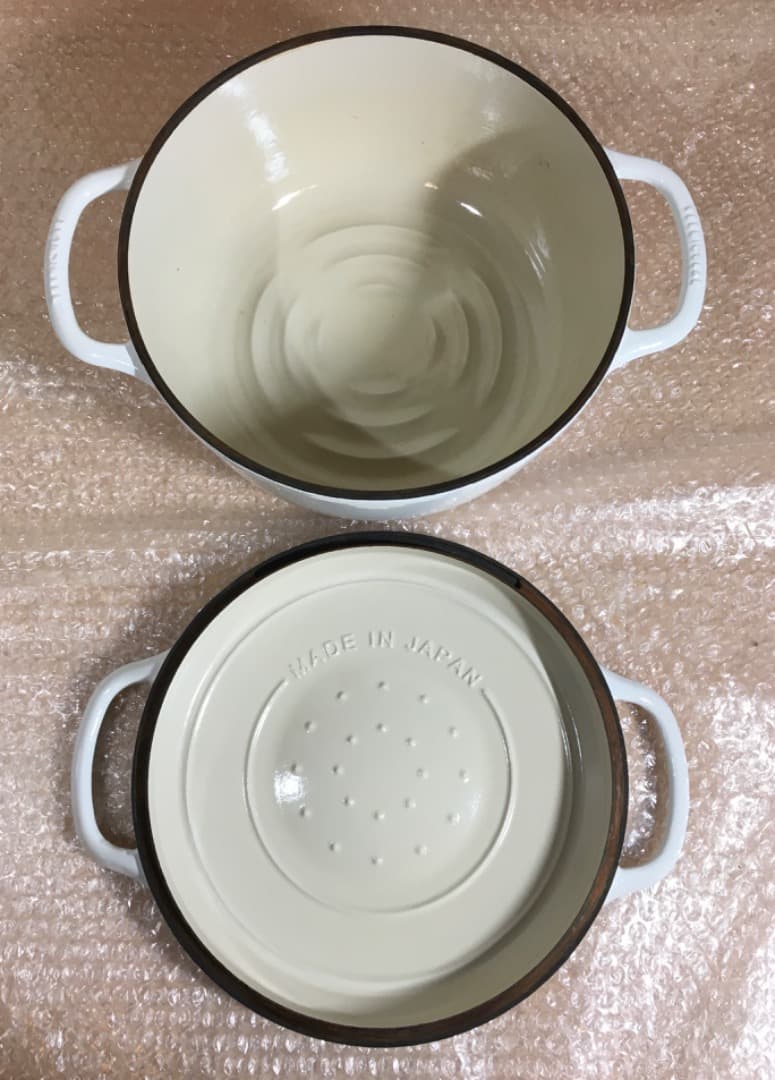 ○VERMICULAR RICEPOT ホワイト PH23A ライスポット