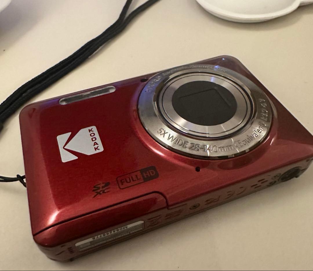 デジタルカメラ KODAK PIXPRO FZ55 RED