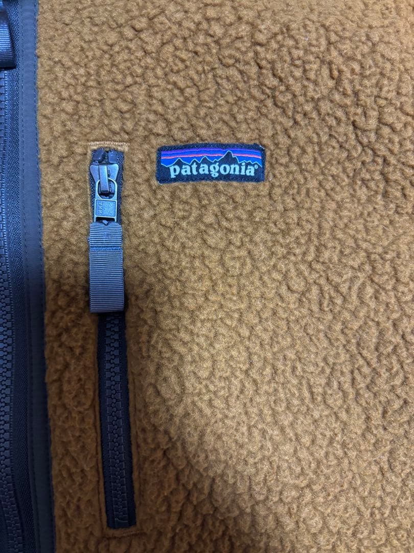 patagonia フリースベスト XL ブラウン