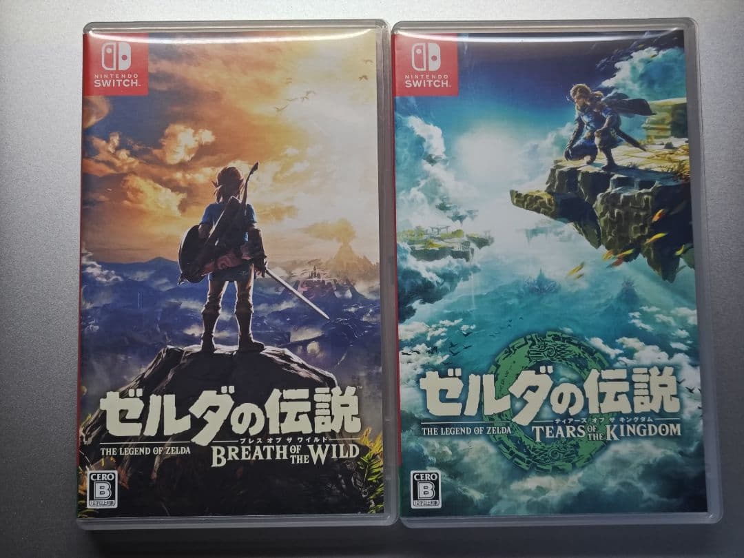 ゼルダの伝説 ブレス オブ ザ ワイルド ティアーズ オブ ザ キングダム