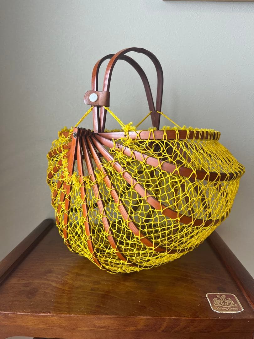 1960s vintage 籠バッグ