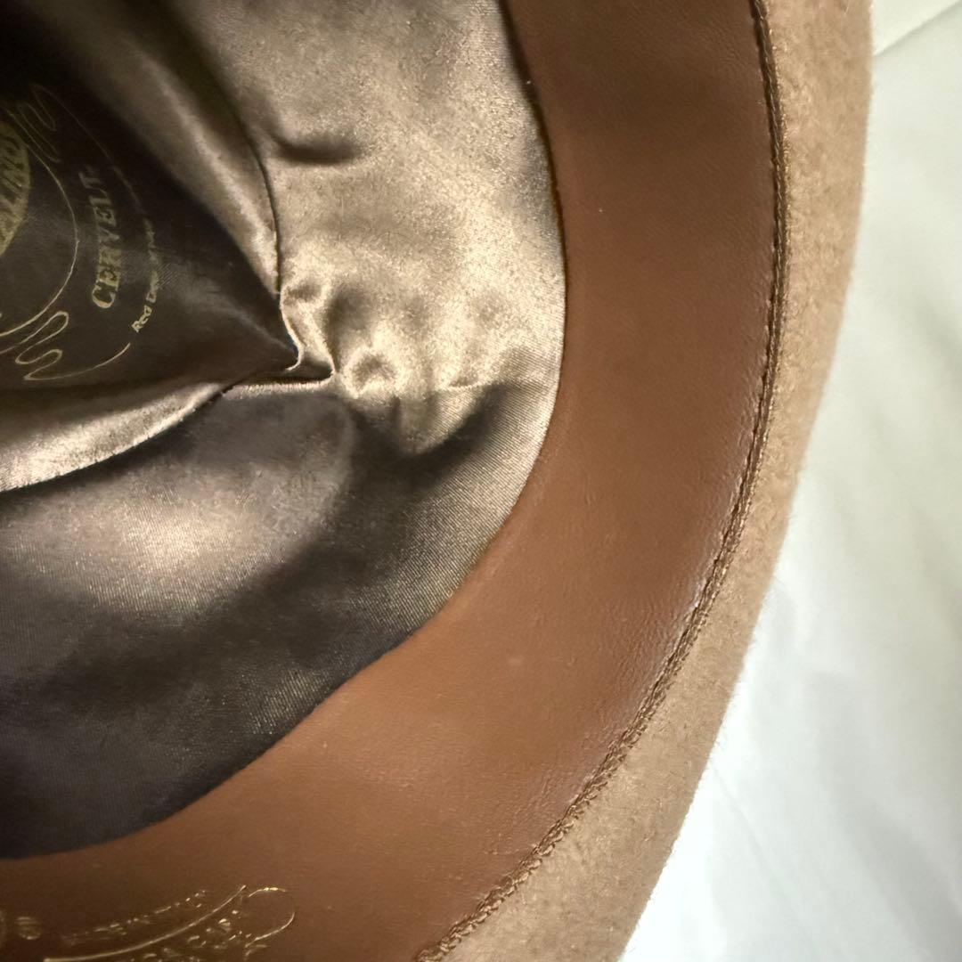 Borsalino ボルサリーノ セルベルト 赤鹿