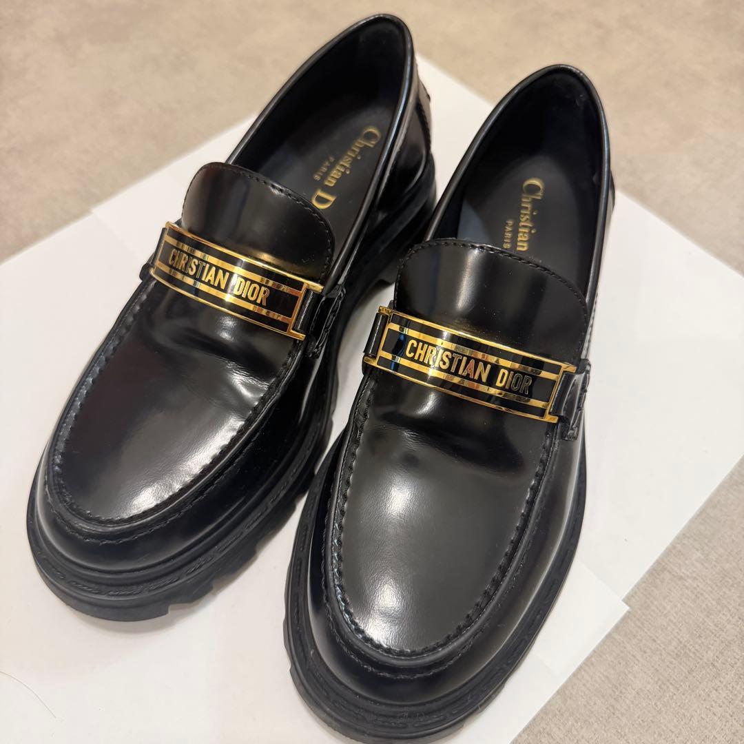 【美品】 Dior ディオール ローファー 36