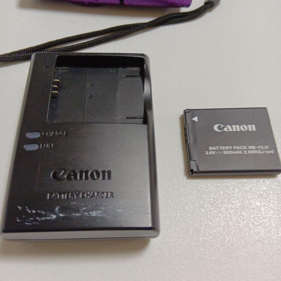 Canon IXY パープル デジタルカメラ