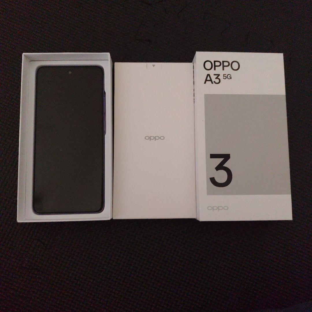 OPPO A3 5G 本体 箱付き 接続テストのみ