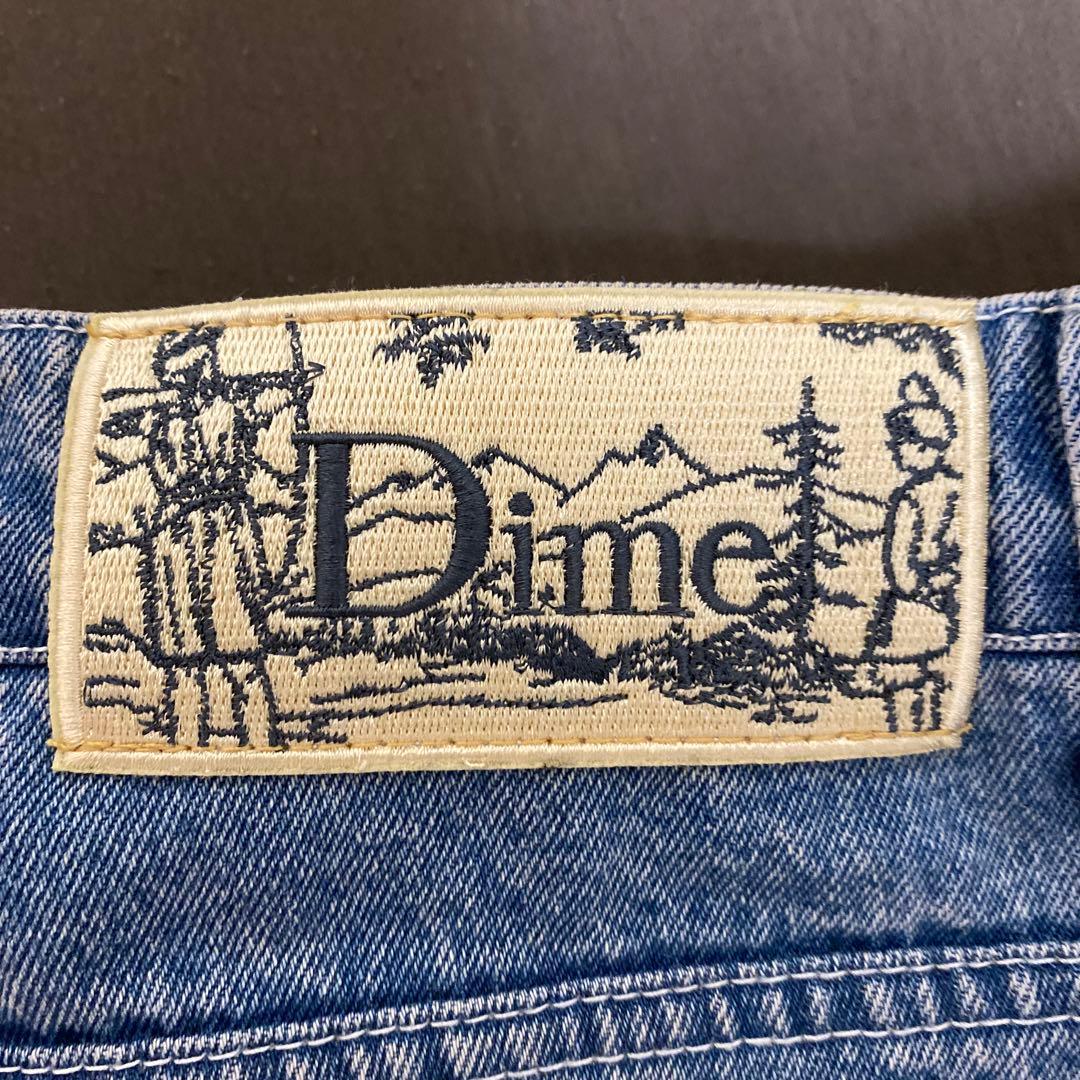 DimeバギーデニムパンツL