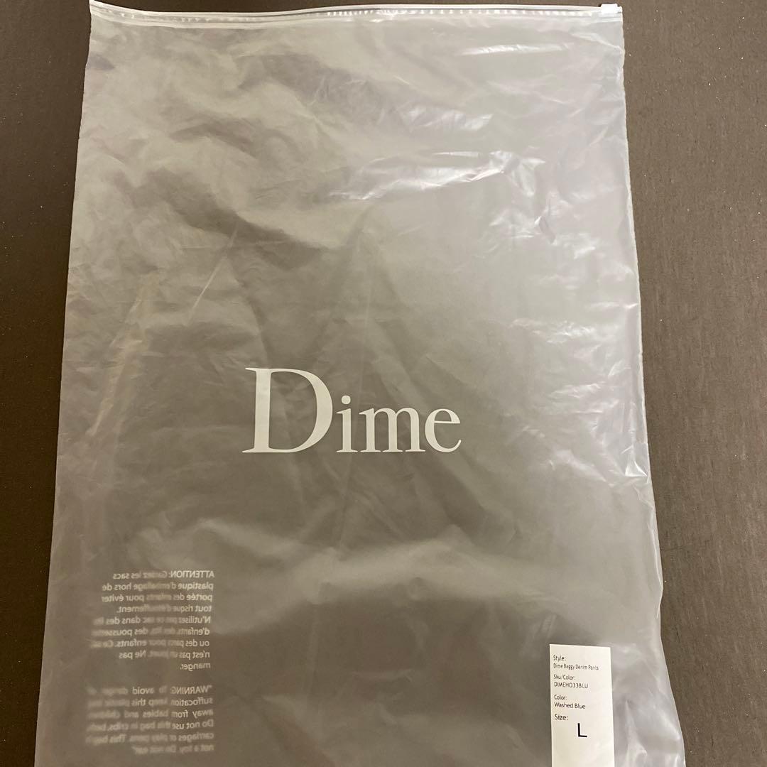 DimeバギーデニムパンツL