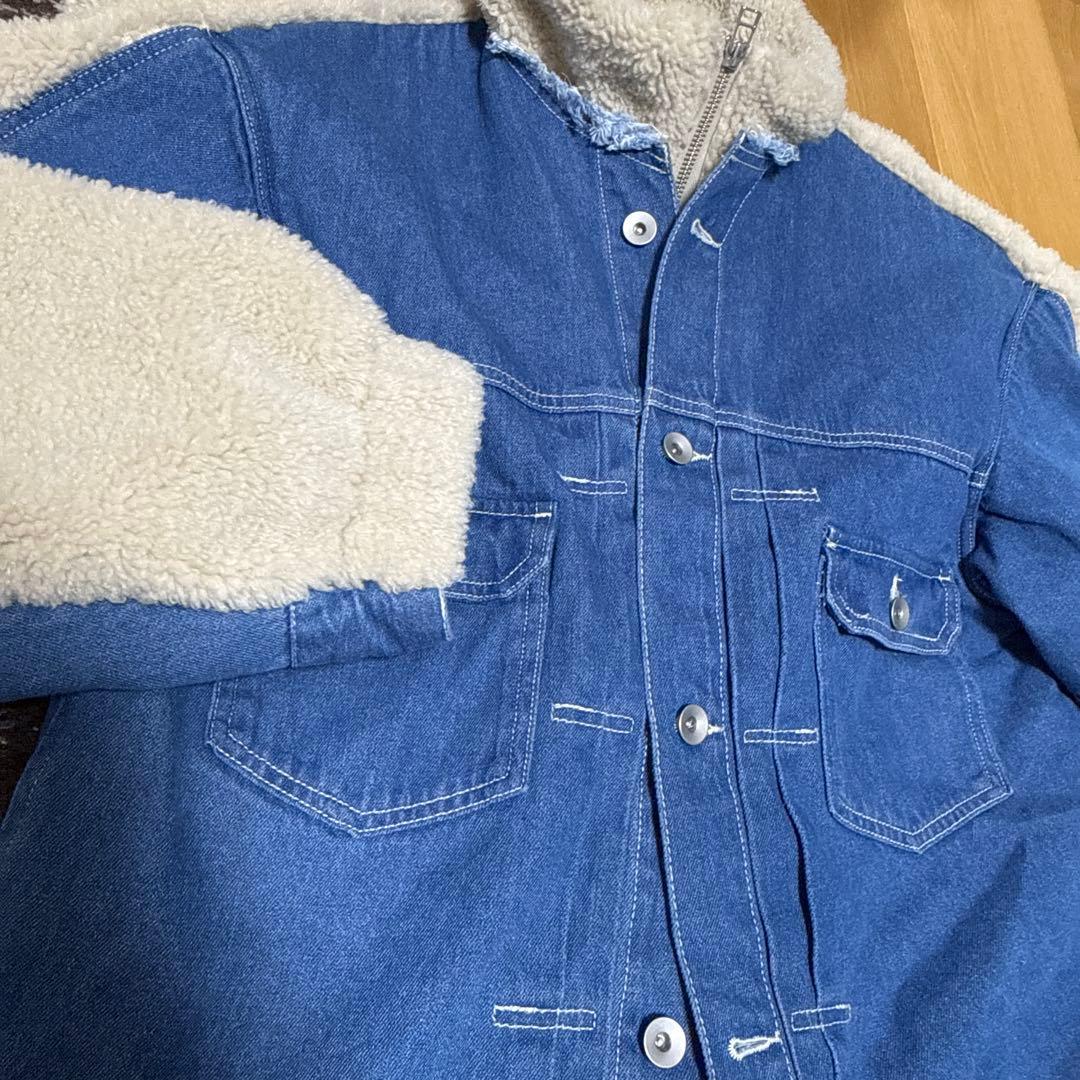 LEPSIM デニムボアドッキングジャケット