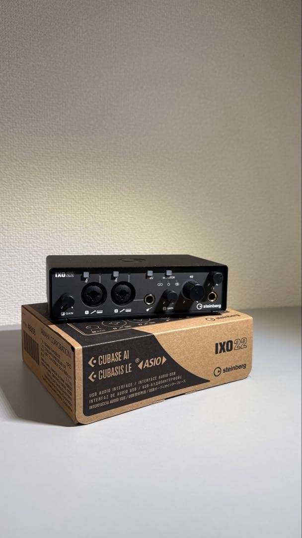 STEINBERG IXO22 ブラック オーディオインターフェイス