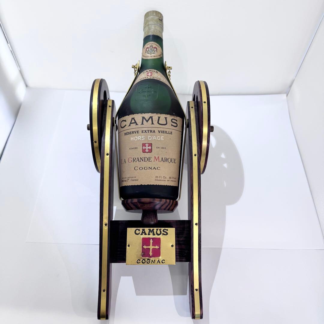 カミュ コニャック ナポレオン エクストラ ブランデー 木製砲台付き 740ml