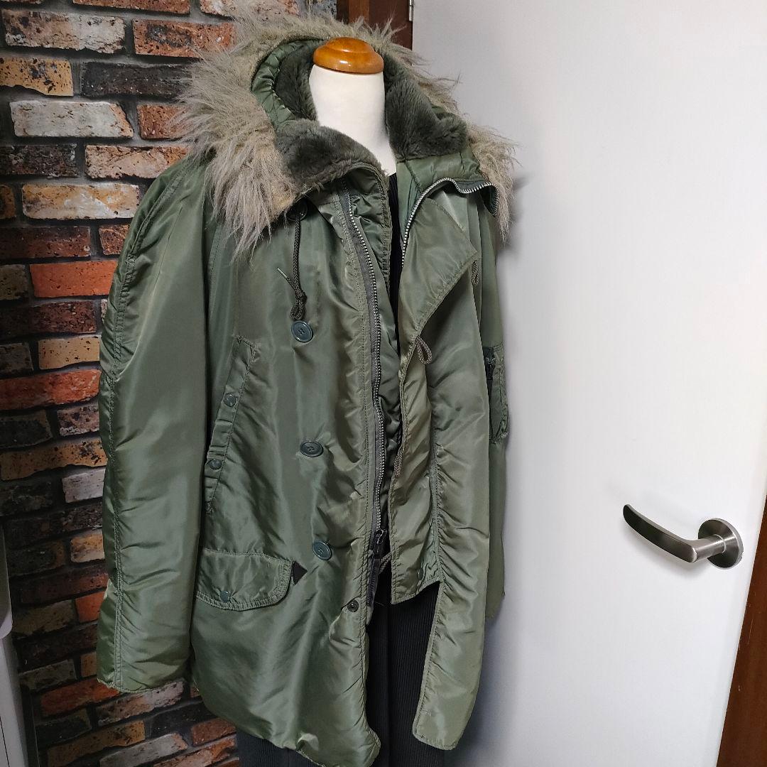 朧月夜様◎USA製 90s ALPHA INDUSTRIES アルファ N-3B