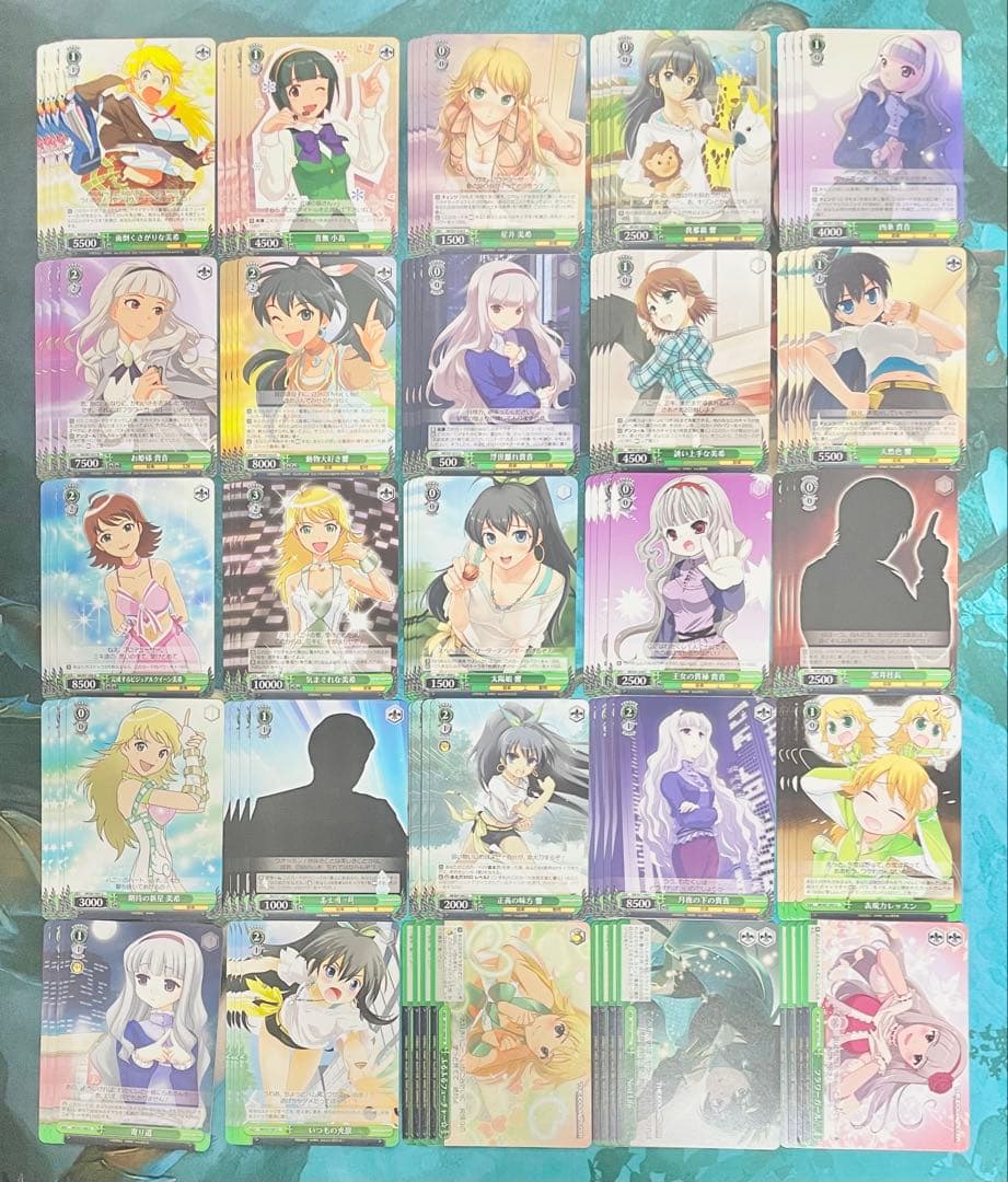 ヴァイスシュヴァルツ アイドルマスター 過去弾 RR以下4コン オマケ付き