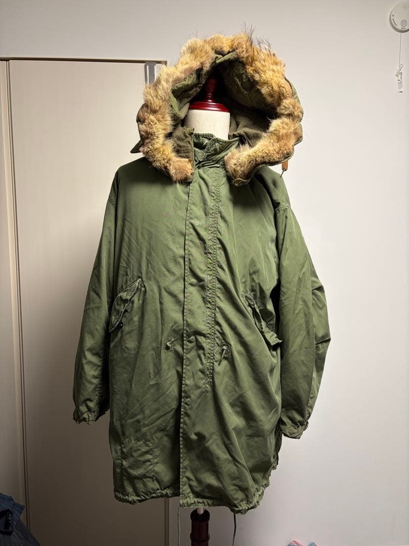 M65フィッシュテールパーカーモッズコート　フルセット　リアルファー