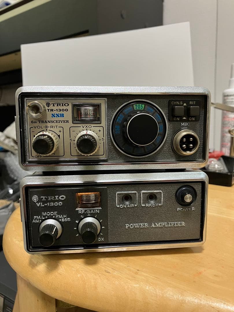 TRIO 6m SSB TR-1300 パワーアンプVL-1300 動作確認品