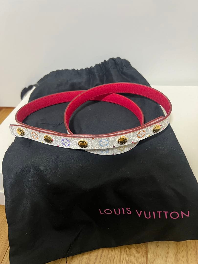 美品　LOUIS VUITTON リバーシブル モノグラムベルト