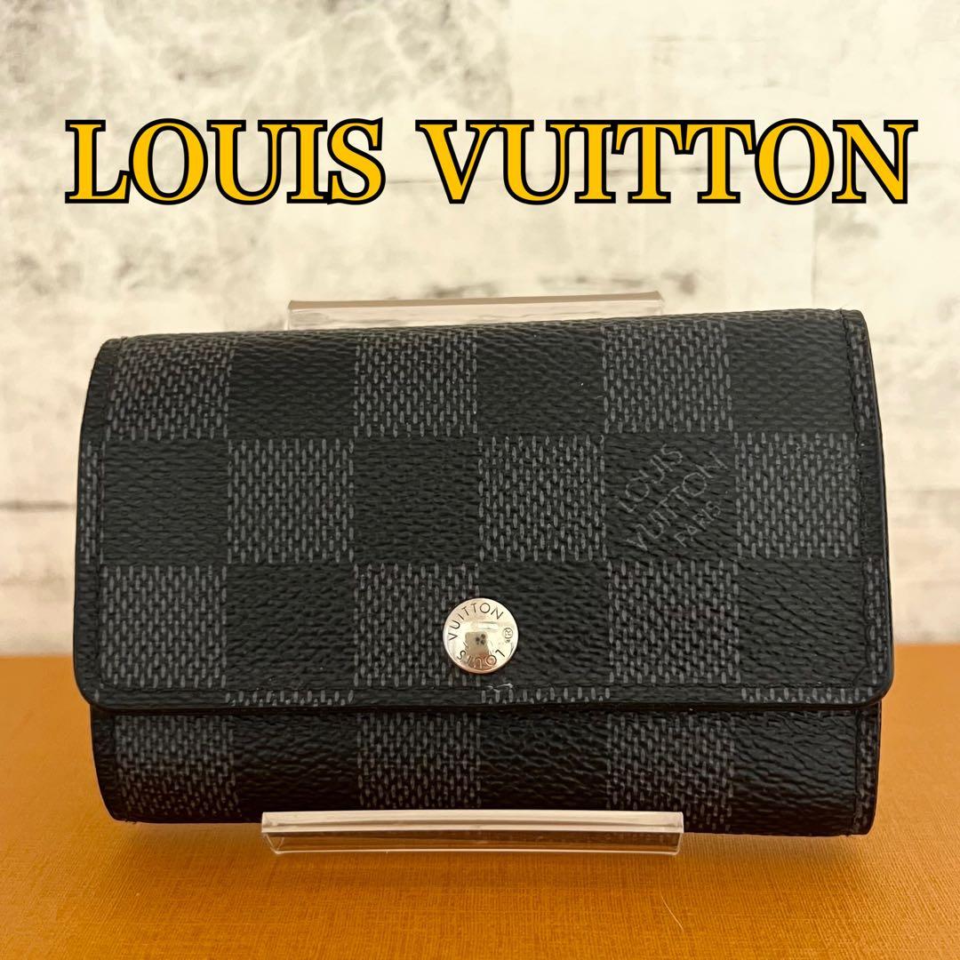 ルイヴィトン ダミエグラフィット ミュルティクレ6 キーケース6連